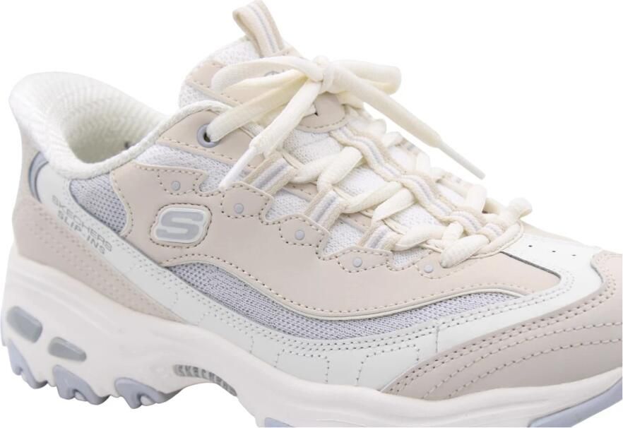 Skechers D LITES-SMOOTH NOSTALGIA Dames Instappers Naturel - Foto 2