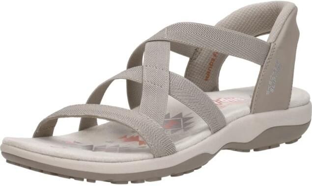 Skechers Sandalen REGGAE SLIM-STRETCH FLEX flats trekking sandaal met slip-ins functie - Foto 5