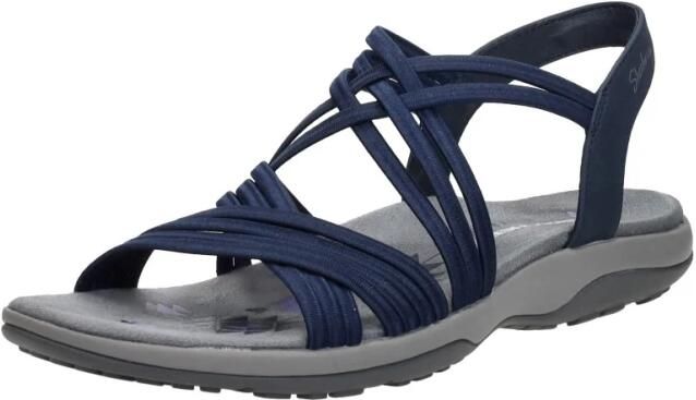 Skechers Sandaal Reggae Slim Sunnyside Stretch Fit 163185 NVY Blauw Machine Washable - Foto 2