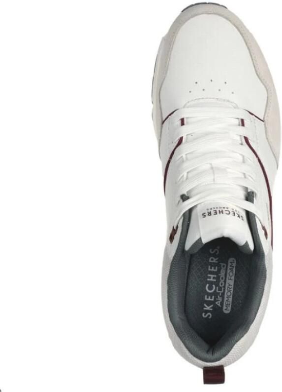 Skechers Retro One Sneaker met Air-Cooled Memoryfoam White Heren - Foto 4