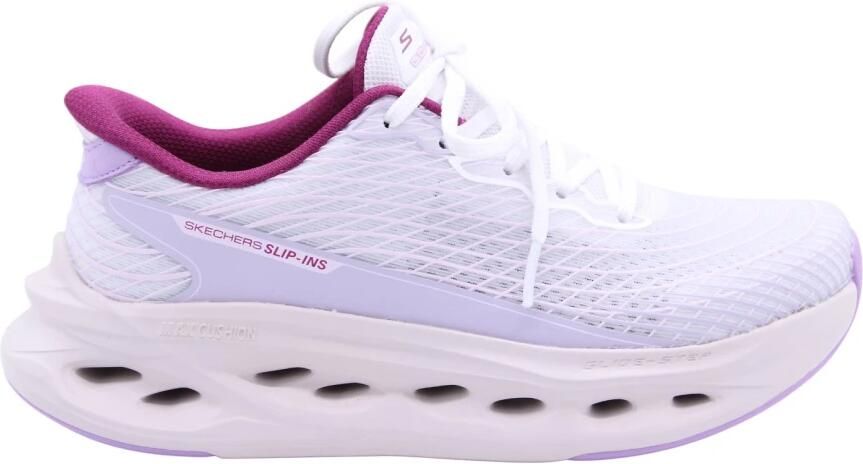 Skechers Slip-on sneakers MAX CUSHIONING GLIDE-STEP-SAPPHIRE Loopschoen trainingsschoen met dempende glide step zool