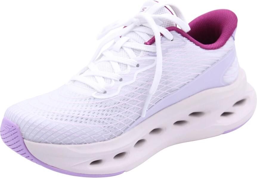 Skechers Slip-on sneakers MAX CUSHIONING GLIDE-STEP-SAPPHIRE Loopschoen trainingsschoen met dempende glide step zool - Foto 2