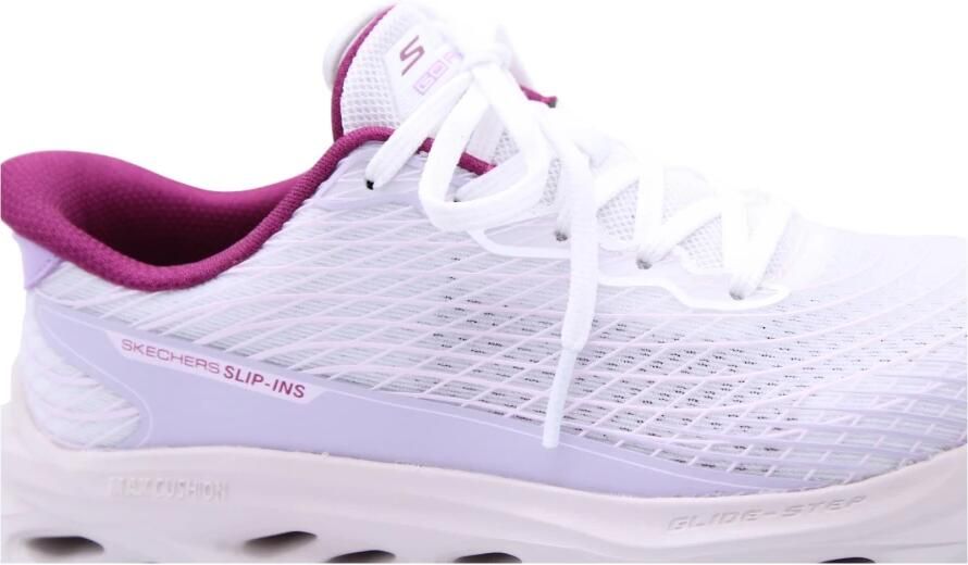 Skechers Slip-on sneakers MAX CUSHIONING GLIDE-STEP-SAPPHIRE Loopschoen trainingsschoen met dempende glide step zool - Foto 4