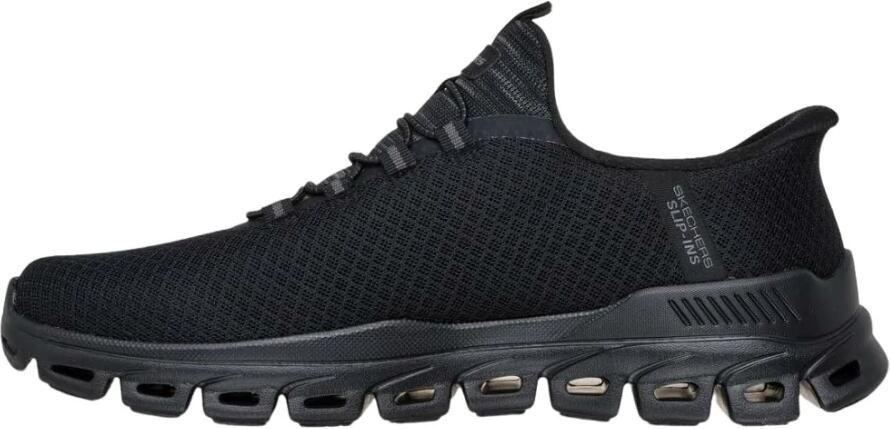 Skechers Slip-ins Glide Step Noxus zwarte pantoffels - Foto 3