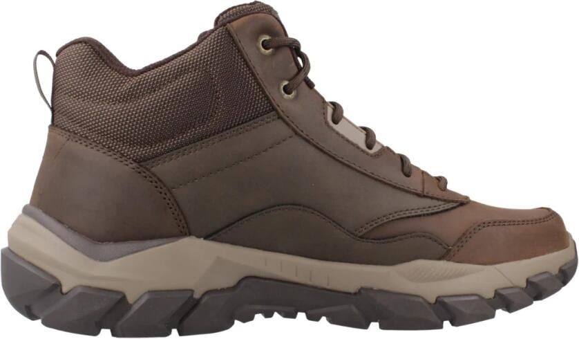 Skechers Santoro Hopkins Veterschoenen Hoog Donkerbruin - Foto 13