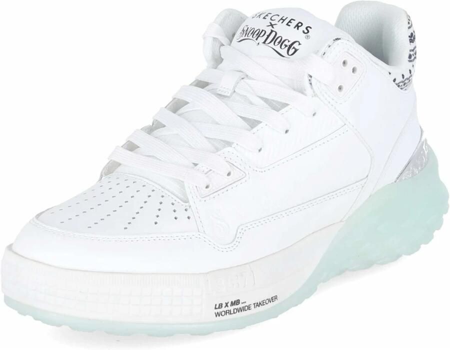 Skechers Sneakers SIZZLE-SNOOP SIZZLE BUCKETS veterschoenen vrijetijdsschoen midcut met air-cooled memory foam