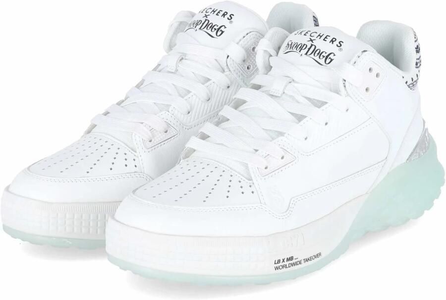 Skechers Sneakers SIZZLE-SNOOP SIZZLE BUCKETS veterschoenen vrijetijdsschoen midcut met air-cooled memory foam - Foto 4