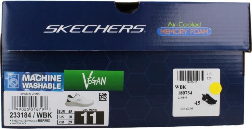 SKECHERS Sneakers laag 'Skech-Lite Pro 2.0 Berrix' mintgroen zwart wit - Foto 9
