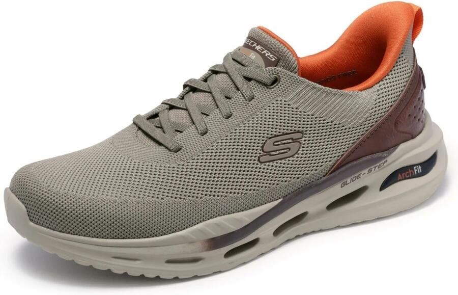 Skechers Slip-Ins Arch fit Orvan Kincade Instappers Heren Taupe - Foto 10