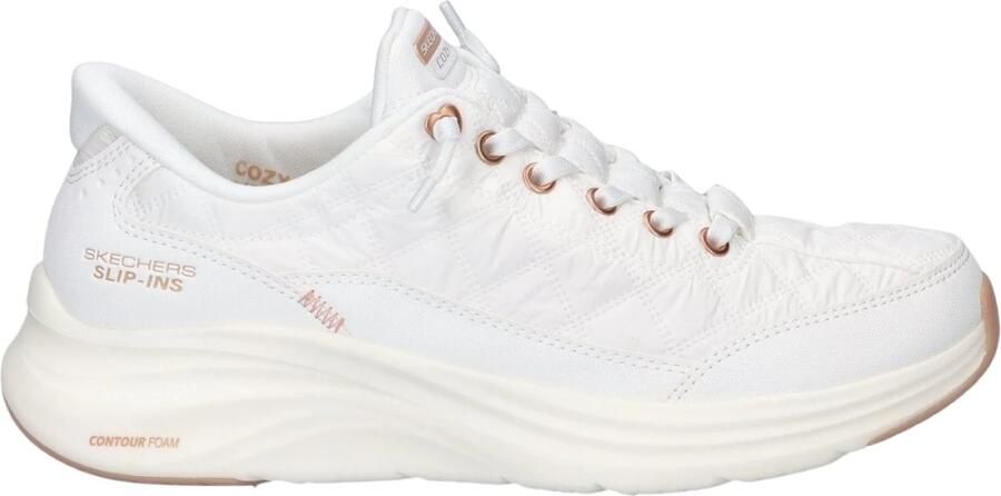 SKECHERS Sneakers laag 'Slip-Ins: Contour Foam Cozy Fit' wit - Foto 15