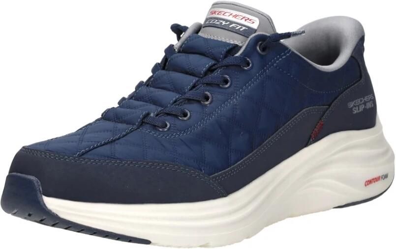 Skechers Heren Cozy Fit Slip-ins Sneakers Contour Foam 232619 NVGY - Foto 4