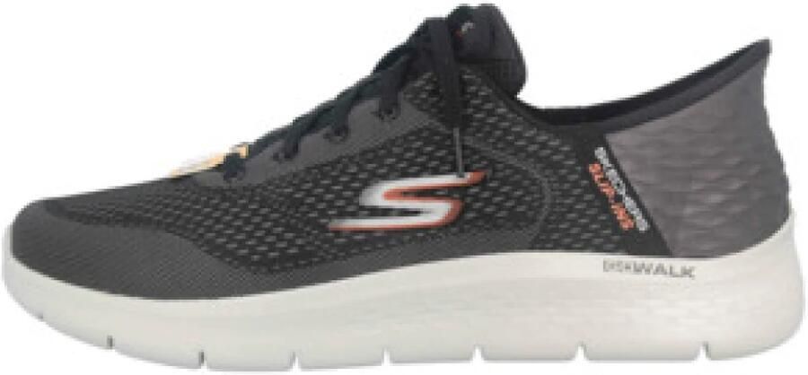 Skechers GO WALK FLEX -New World-sneakers voor heren veganistisch 216505 BKOR - Foto 3