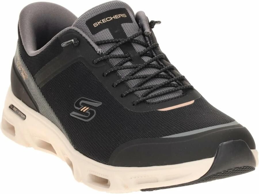 Skechers Buty Damskie SUMMITS CLASSY NIGHT 150128W-BKRG Czarne Slip-Ins sneakers dames zwart - Foto 5