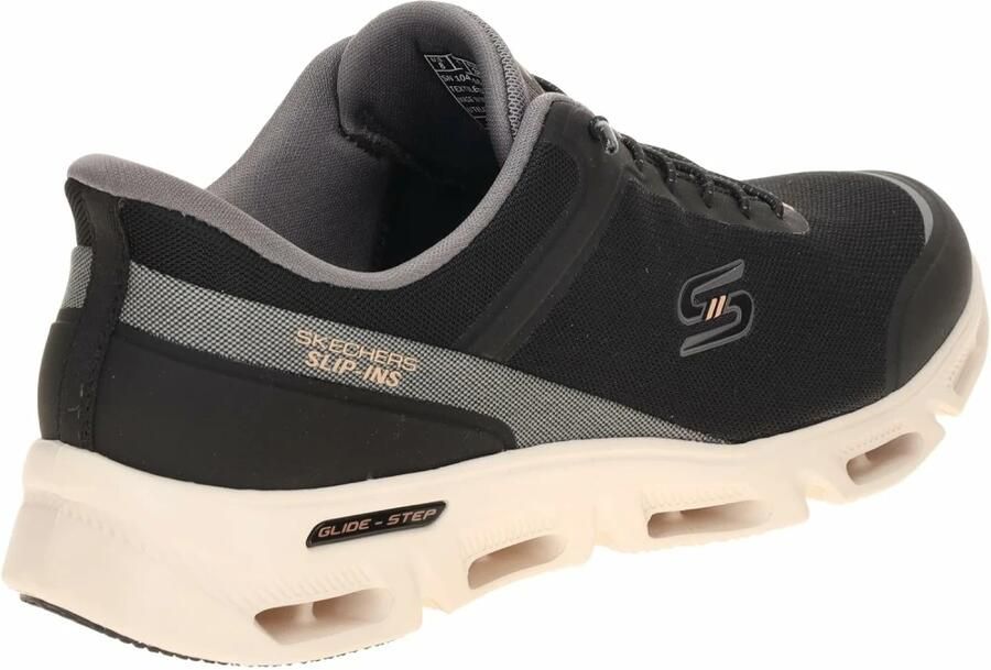 Skechers Buty Damskie SUMMITS CLASSY NIGHT 150128W-BKRG Czarne Slip-Ins sneakers dames zwart - Foto 6