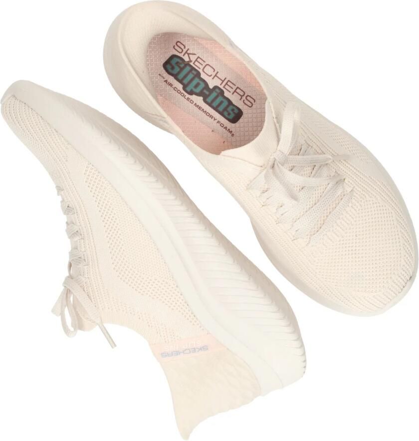 Skechers Ultra Flex 3.0 Brilliant Slip-ins 149710-NAT Vrouwen Beige Sneakers Sportschoenen - Foto 7