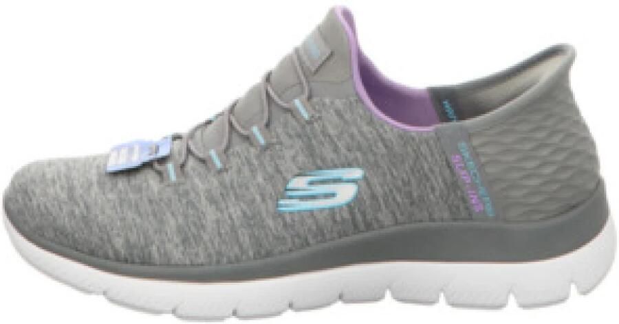Skechers Instappers SUMMITS DAZZLING HAZE Slip-ins sneaker vrijetijdsschoen met subtiele contrastdetails - Foto 4