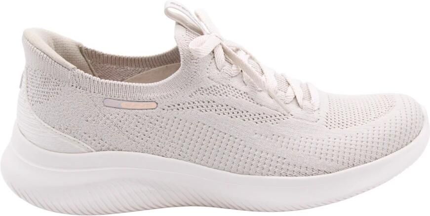 Skechers Slip-Ins Ultra Flex 4.0 beige Textiel - Foto 3