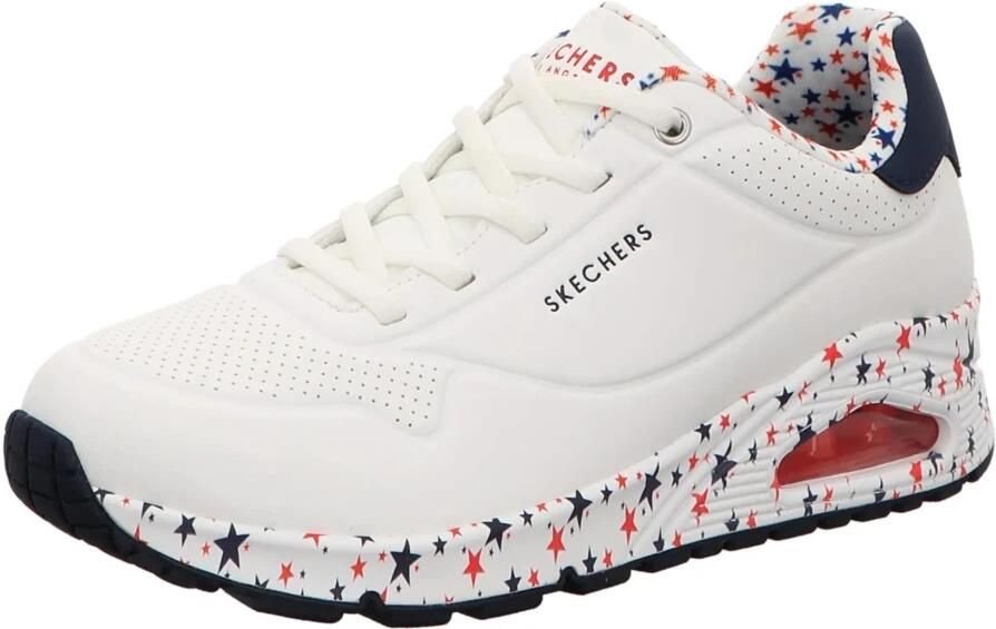 Skechers Dames UNO Free Stryde Sneakers 177008 WRDB Rood - Foto 4