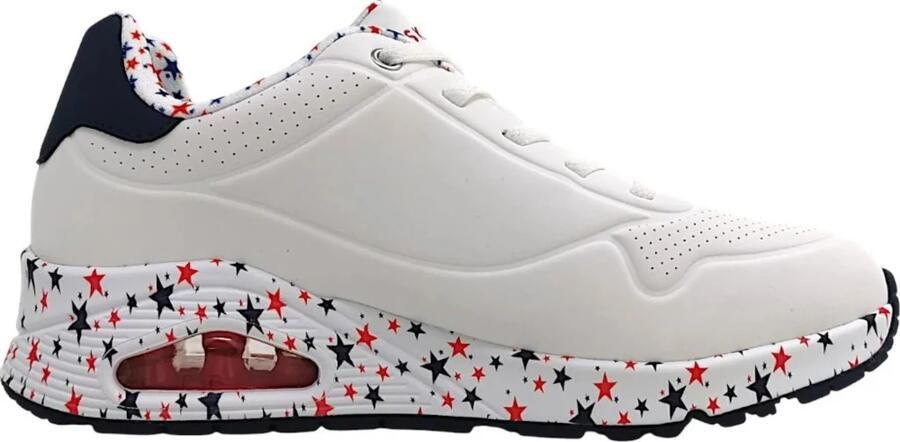 Skechers Dames UNO Free Stryde Sneakers 177008 WRDB Rood - Foto 7