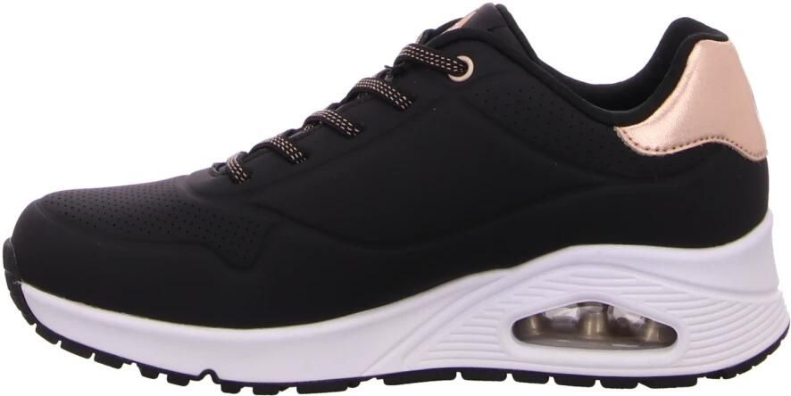 Skechers Slip-on sneakers UNO SHIMMER AWAY Slipper vrijetijdsschoen plateau sneaker met modieuze sleehak - Foto 9