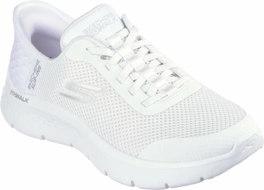 Skechers Lage Sneakers Slip-ins: GO WALK Flex Grand Entry 124836-WHT White - Foto 6