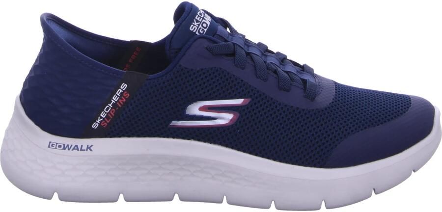 Skechers Instapper Hands-Free Slip-Ins Go Walk Flex 216324 NVY Blauw Machine Washable - Foto 8