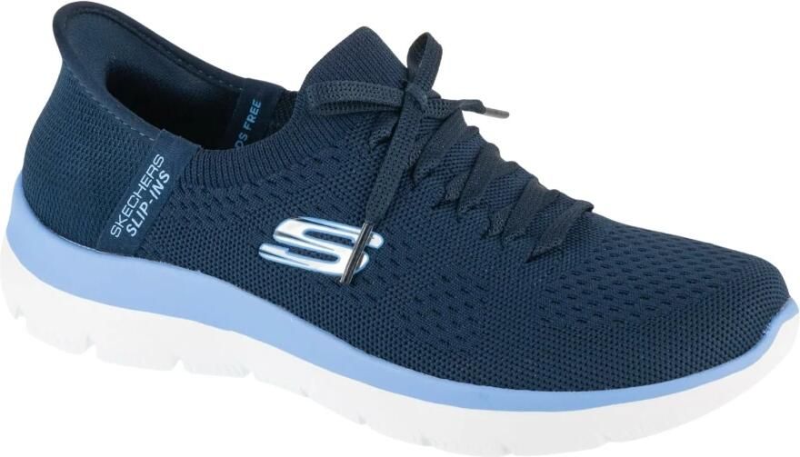 Skechers Slip-Ins: Summits New Daily Vrouwen Marineblauw Sneakers - Foto 2