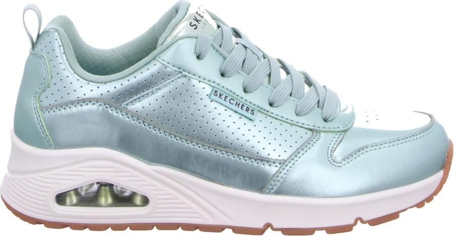 Skechers Sneakers Uno Metallixs sleesneaker plateausneaker veterschoen lage schoen in metallic-look - Foto 2