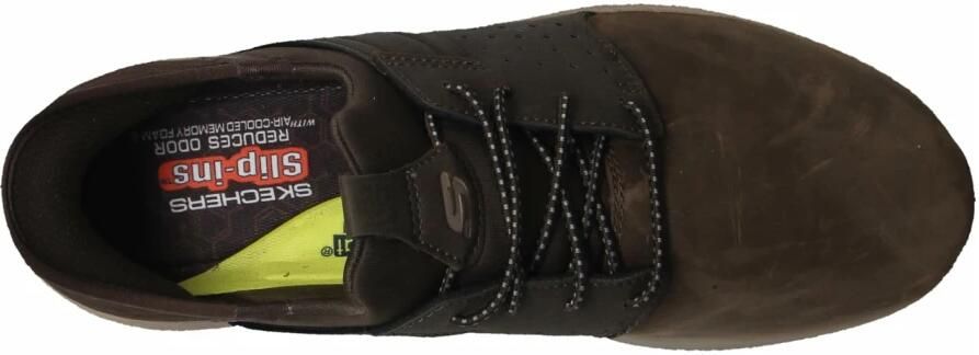 Skechers Slip-ins Relaxed Fit Parson Oswin Bruin Leer Slip-on Relaxed Fit Slippers - Foto 6