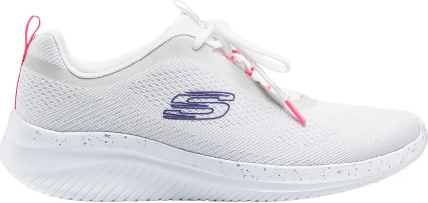 Skechers Witte Ultra Flex 3.0 Damessneakers White Dames - Foto 3