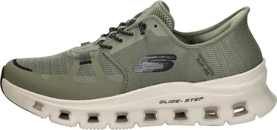 Skechers Slip Sneakers Unisex in Glide Step Pro Instappers groen - Foto 7