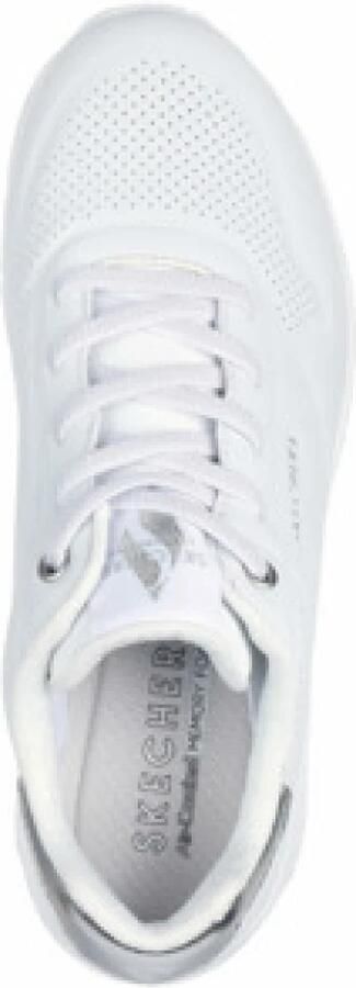 Skechers Slip-on sneakers UNO SHIMMER AWAY Slipper vrijetijdsschoen plateau sneaker met modieuze sleehak - Foto 12