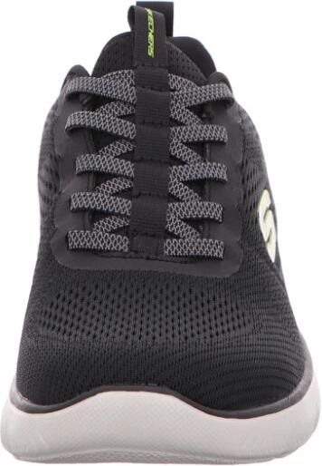 Skechers Heren Summits Eckler Slip-ins Sneakers 232963 BKLM Black Lime - Foto 5