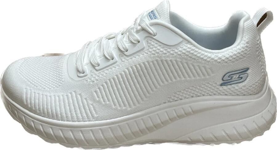 Skechers Sneakers BOBS SQUAD CHAOS FACE OFF Vrijetijdsschoen lage schoen veterschoen met comfort binnenschoen - Foto 9