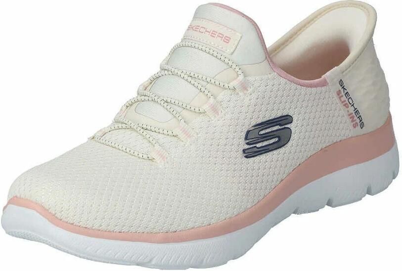 Skechers SLIP INS SUMMITS DIAMOND DREAM Sneakers Dames beige 150123 NTPK - Foto 5