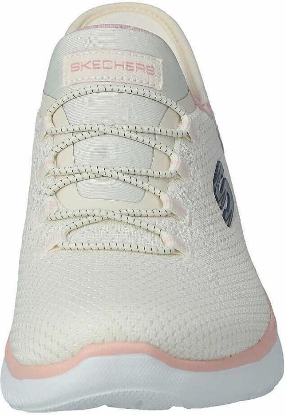 Skechers SLIP INS SUMMITS DIAMOND DREAM Sneakers Dames beige 150123 NTPK - Foto 4