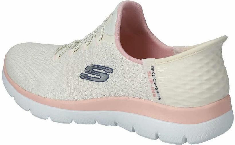 Skechers SLIP INS SUMMITS DIAMOND DREAM Sneakers Dames beige 150123 NTPK - Foto 7