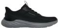 Skechers Garner heren sneakers zwart Extra comfort Memory Foam - Zwart