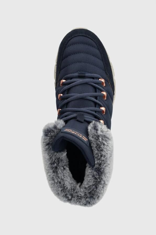 Skechers Bobs B Flex Jolly Darling Veterschoenen Hoog blauw - Foto 4