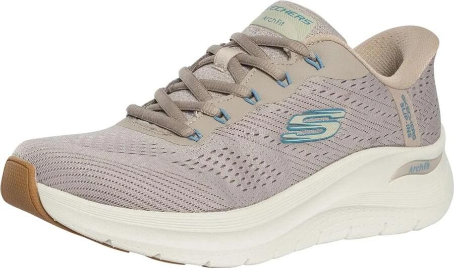 Skechers Arch Fit Slip-ins Instappers taupe - Foto 1