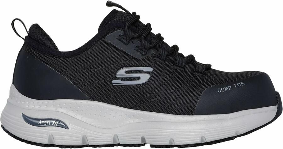 Skechers Work Arch Fit SR Ebinal dames lage sneakers - Foto 6