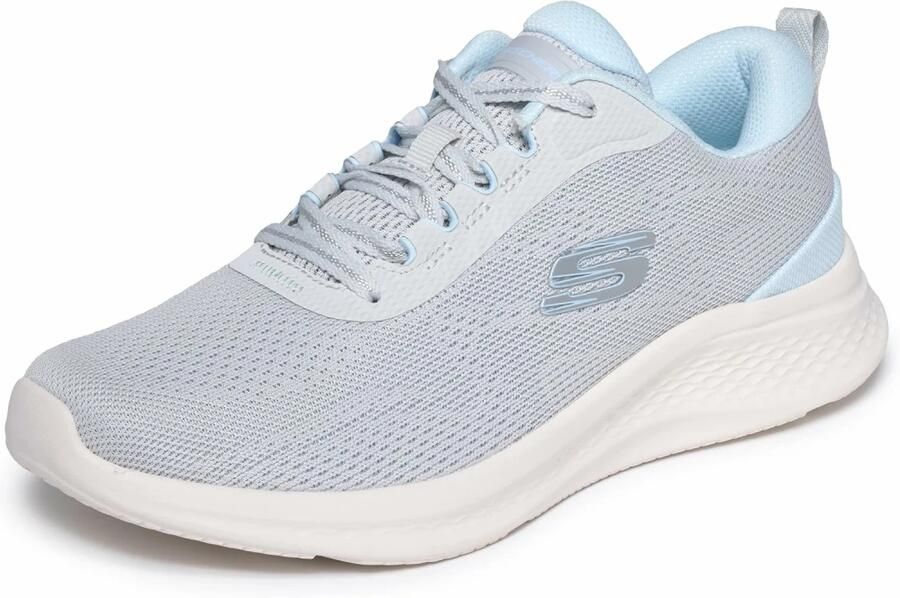 SKECHERS Sneakers laag ' 150620 SKECH LITE PRO 2.0 gray grigio scarpe donna lacci memory foam VEGAN' lichtgrijs - Foto 3