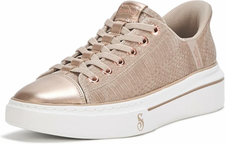 Skechers Hands Free Slip-Ins Velvet Snoop dames instapschoen Taupe - Foto 1