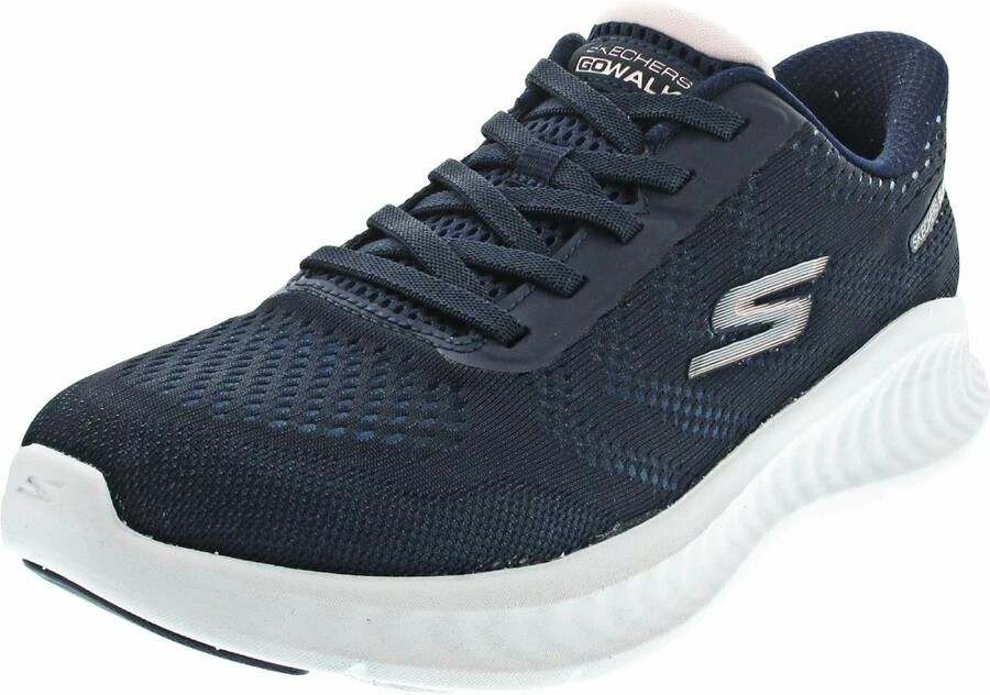Skechers Slip-on sneakers GO WALK NOW-KHLOE Vrijetijdsschoen met hielkussen en slip-in technologie - Foto 3
