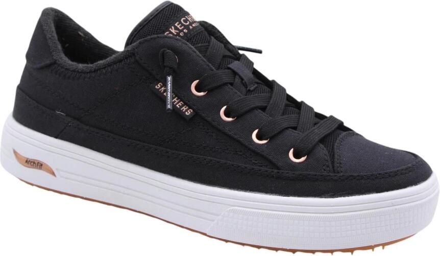 Skechers Arch Fit Arcade Meet Ya There Vegan instapper Black Dames - Foto 3