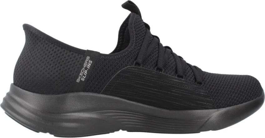 Skechers Slip-ins: Sport Ballet Chi BBK Vrouwen Zwart Sneakers Sportschoenen - Foto 3