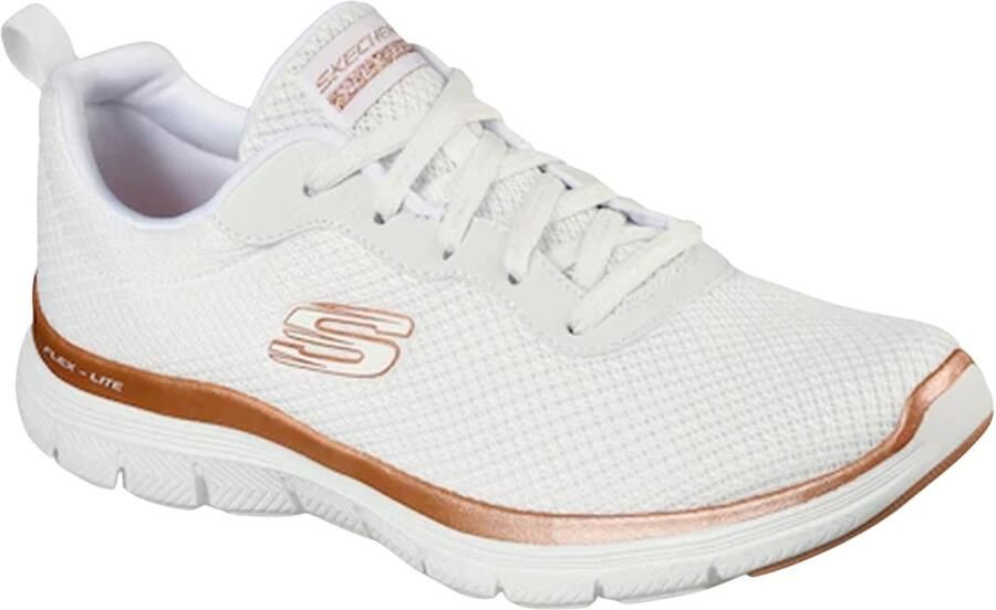 Skechers Dames Sneakers Stijl en Comfort Gecombineerd Wit Dames - Foto 2
