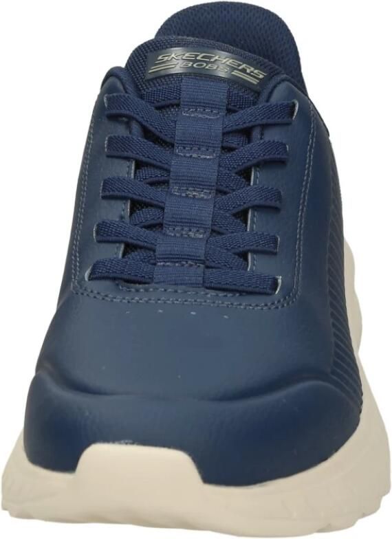 Skechers Heren BOBS Sport Squad Chaos Slip Ins Trainingsschoenen Dark Navy - Foto 4