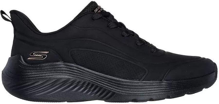 Skechers Bobs Squad Waves dames sneakers zwart Extra comfort Memory Foam