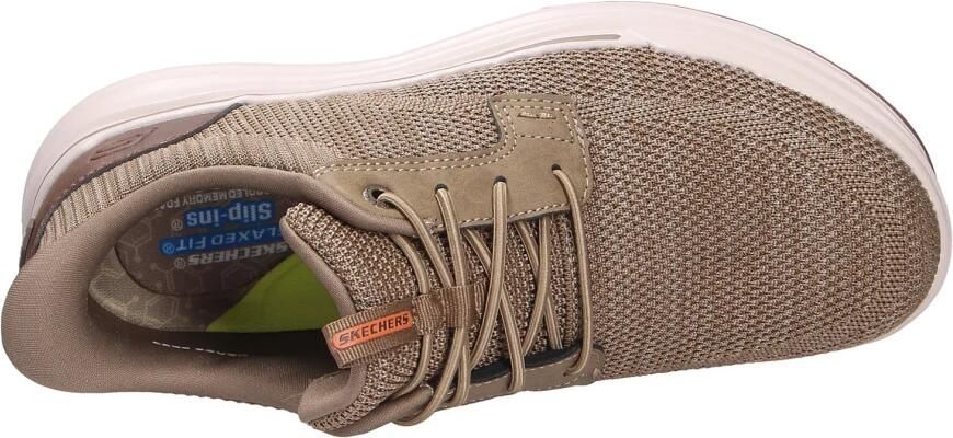 Skechers Slip-Ins: Relaxed Fit Veterschoenen Laag taupe - Foto 13